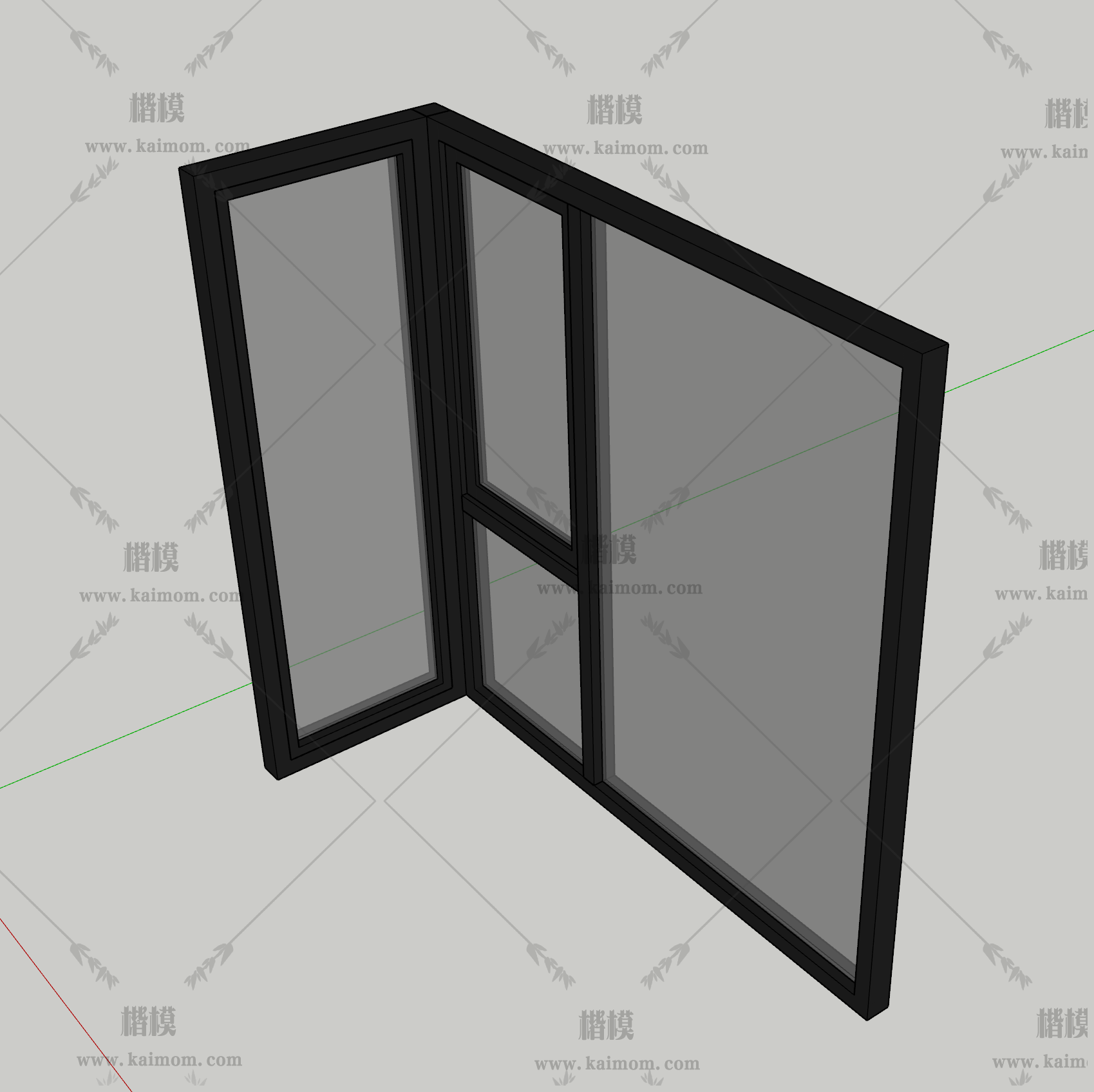 飘窗L1扇-1