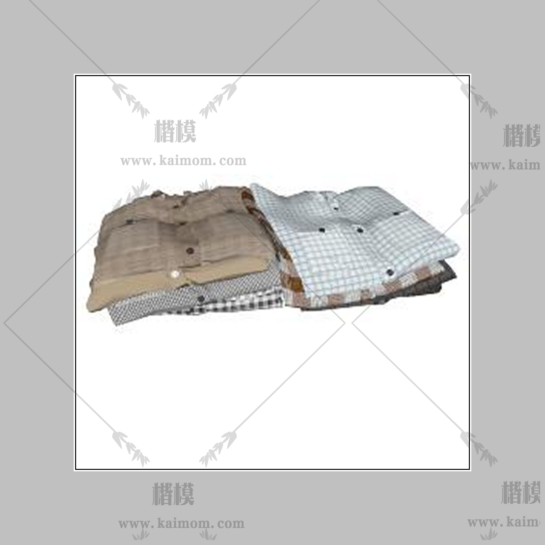 衣服模型下载，免调整材质-1