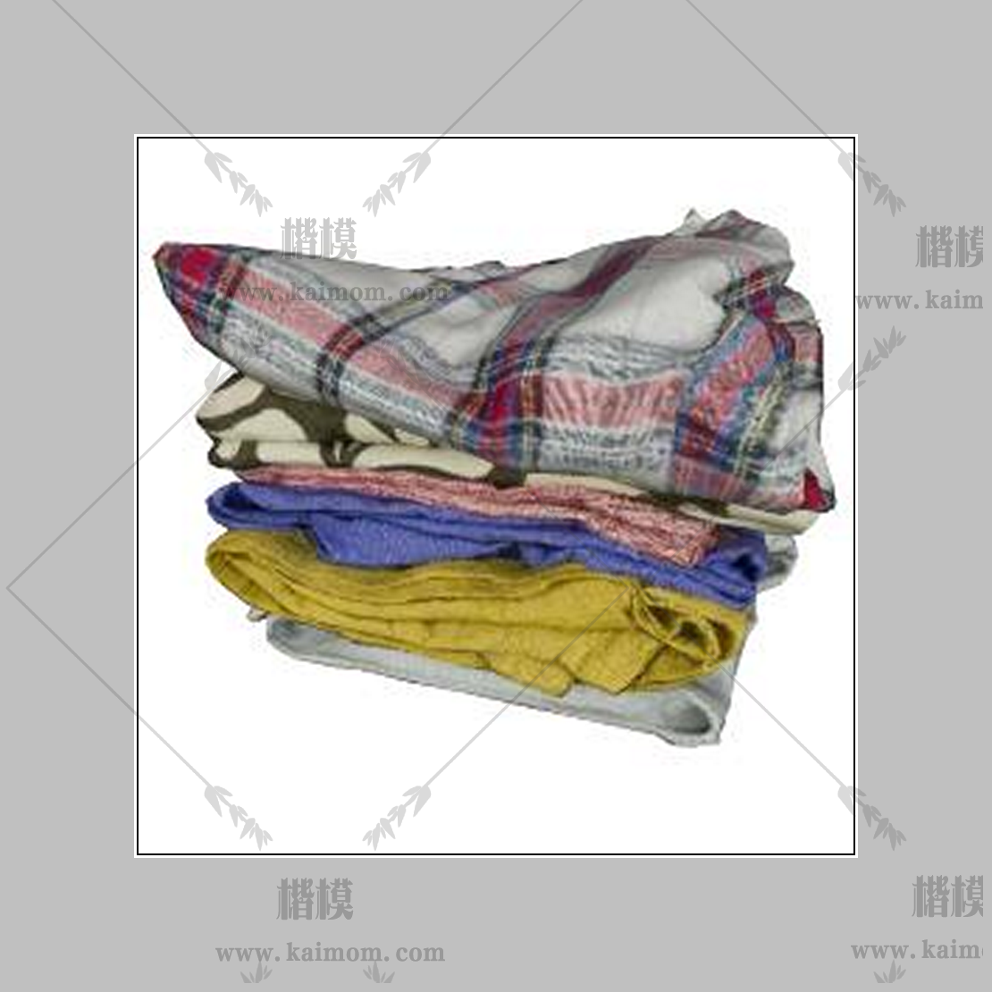 衣服模型下载，免调整材质-1