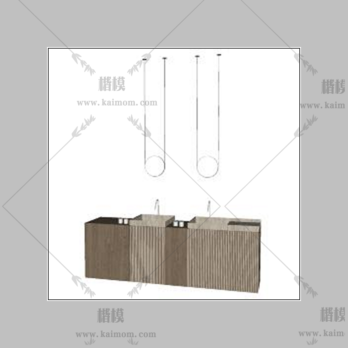 现代洗手台柜8-1