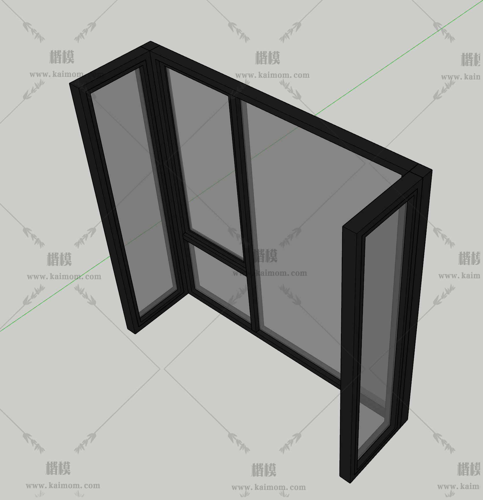 飘窗U1扇-1