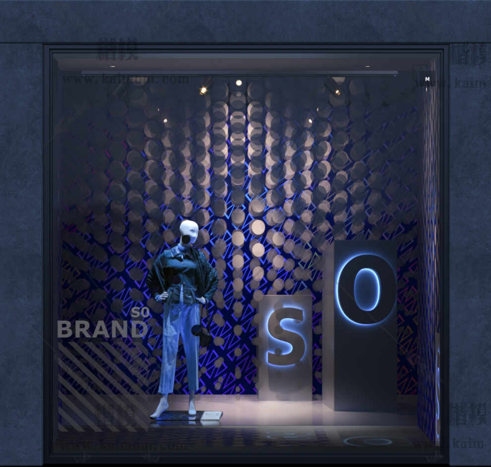 店铺EXR贴图模型-1