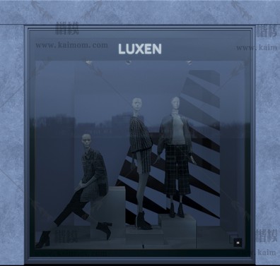 店铺EXR贴图模型-1