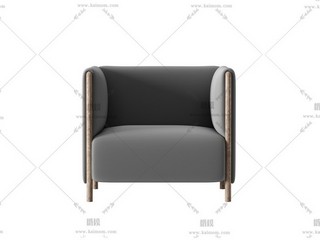 单人沙发，酷家乐直传，Max通用-1