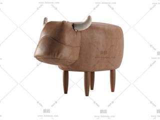 凳子模型，酷家乐直传，max文件通用-1