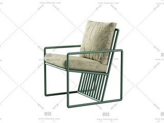 单人沙发，酷家乐直传，Max通用-1