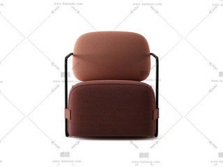 单人沙发，酷家乐直传，Max通用-1