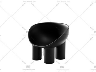 休闲椅模型，酷家乐直传，max文件通用-1