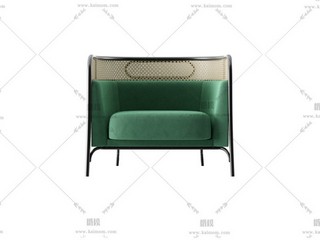 单人沙发，酷家乐直传，Max通用-1