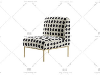 单人沙发，酷家乐直传，Max通用-1