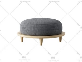 休闲椅模型，酷家乐直传，max文件通用-1