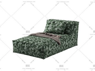 单人沙发，酷家乐直传，Max通用-1