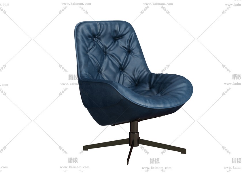 单人沙发，酷家乐直传，Max通用-1