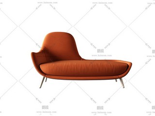 懒人沙发,脚踏，酷家乐直传,Max通用-1