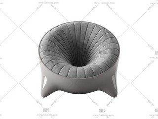 休闲椅模型，酷家乐直传，max文件通用-1