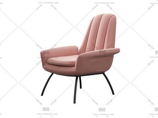 单人沙发，酷家乐直传，Max通用-1