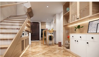 LOFT公寓SU模型下载-1
