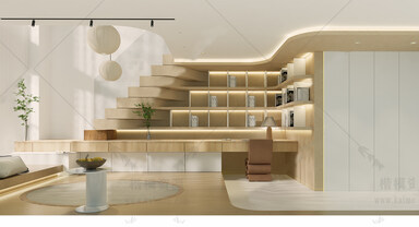 LOFT公寓SU模型下载-1