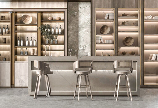 SU中岛台模型下载-1