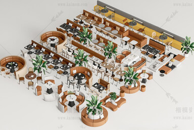 卡座SU模型下载-1