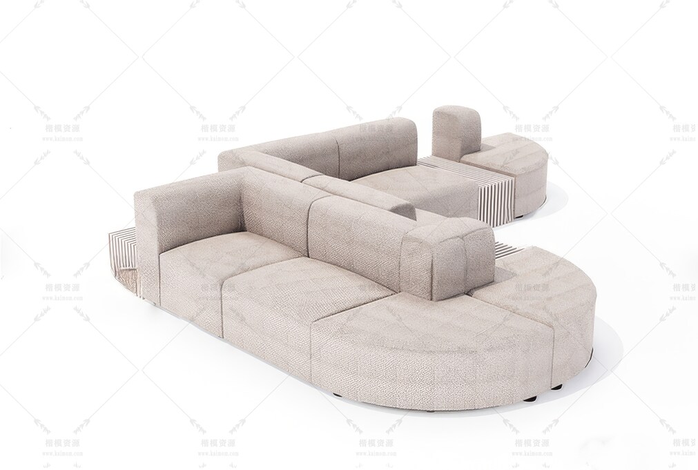 卡座SU模型下载-1