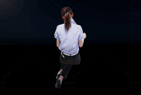 D5格式亚洲人物模型下载-1