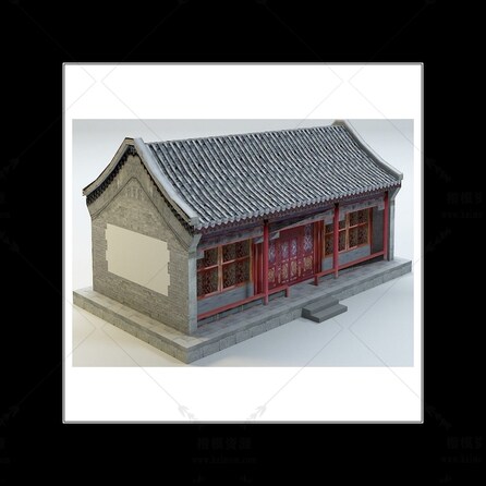 D5模型古建筑下载-1