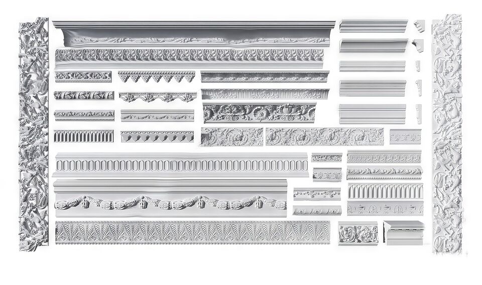 SU模型室内欧式构件下载-1