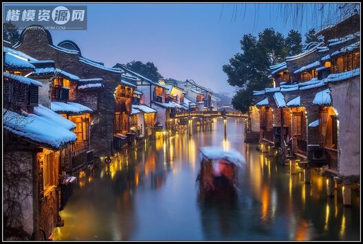 夜晚外景高清贴图下载-1