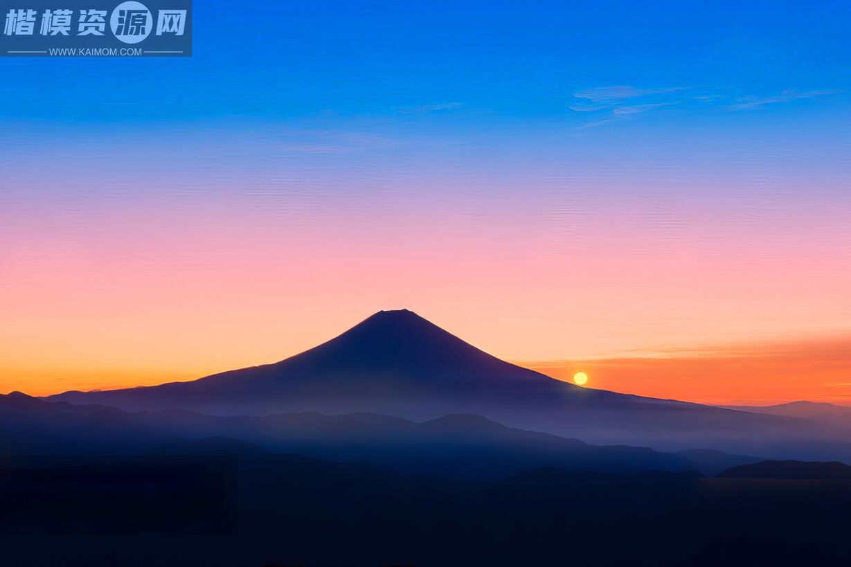 黄昏外景高清贴图下载-1