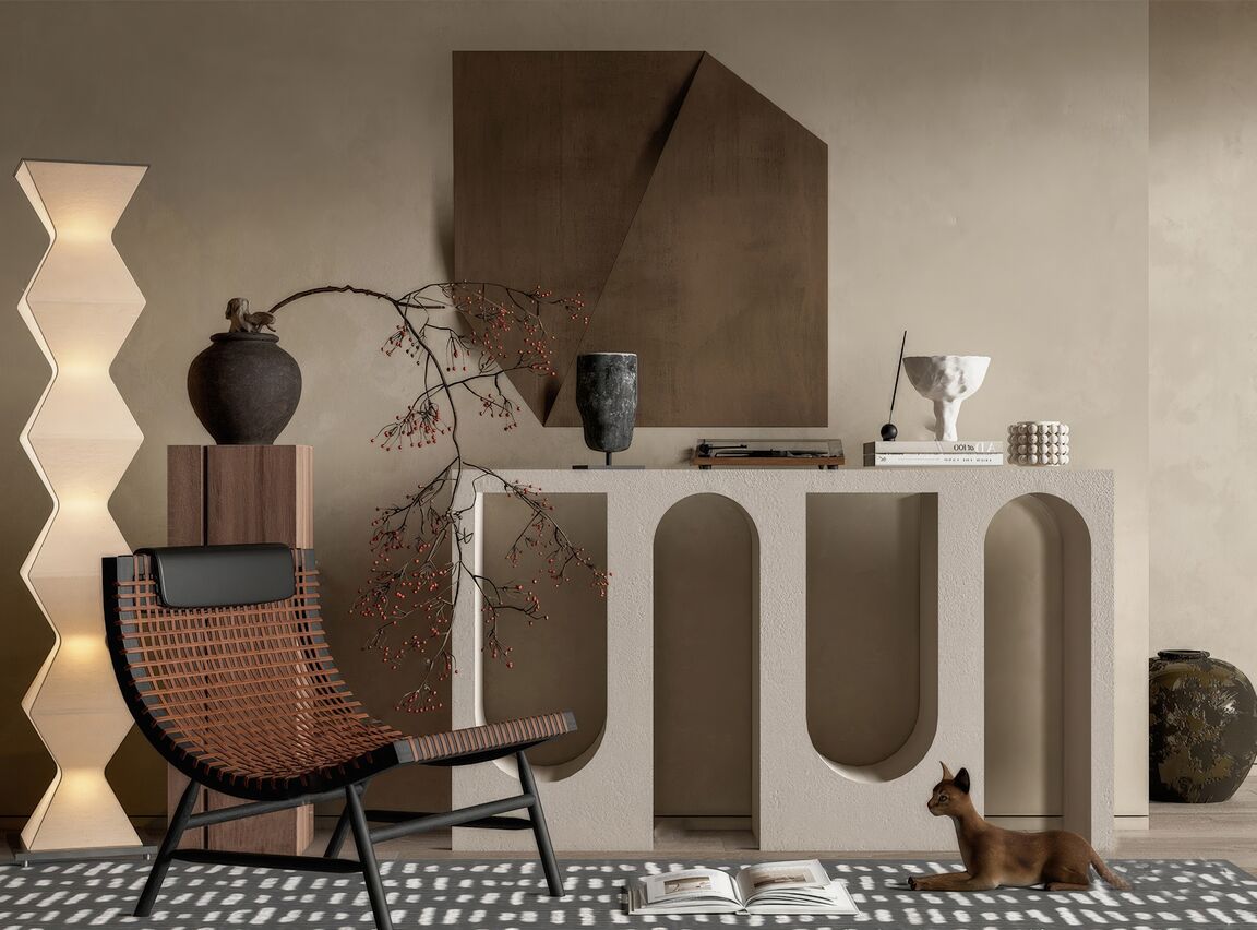 玄关柜SU模型下载-1