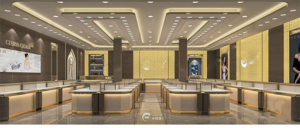 珠宝店SU模型下载-1