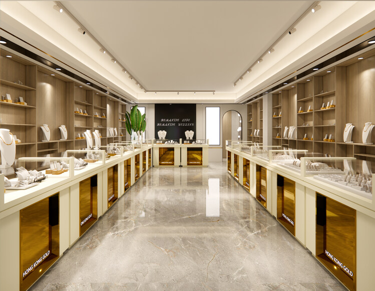 珠宝店SU模型下载-2