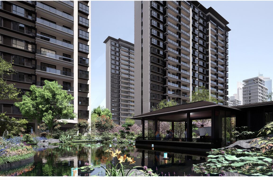 高层住宅SU模型下载-2