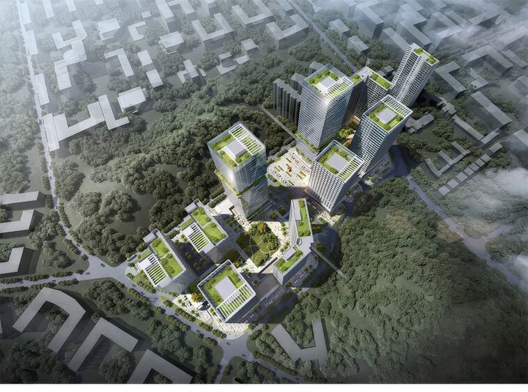 工业园_产业园SU模型下载-1
