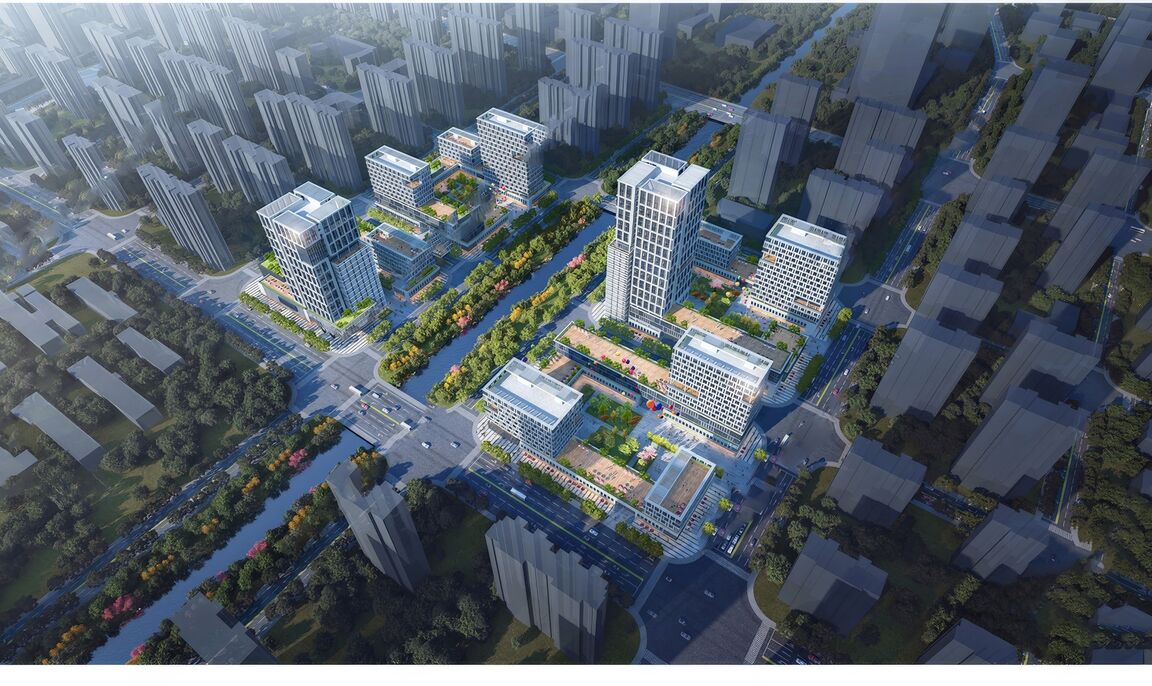 工业园_产业园SU模型下载-1