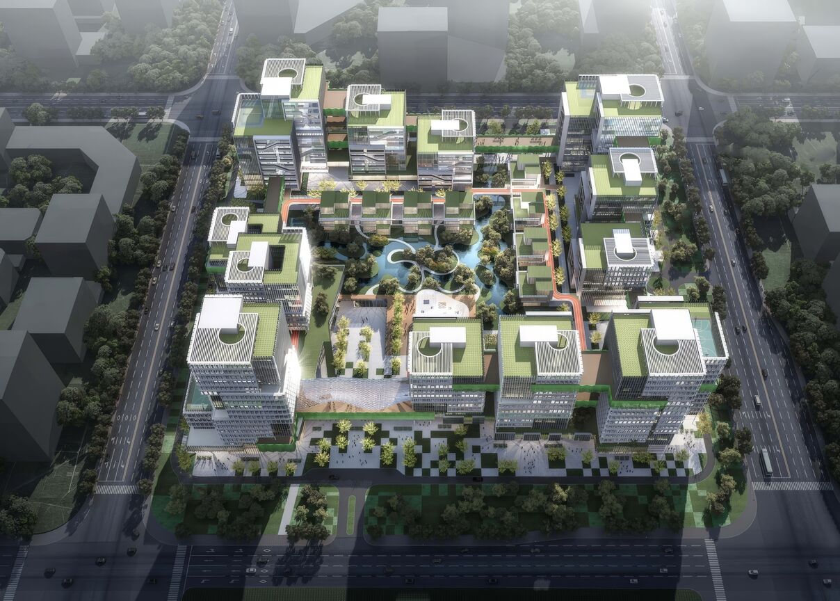 工业园_产业园SU模型下载-1
