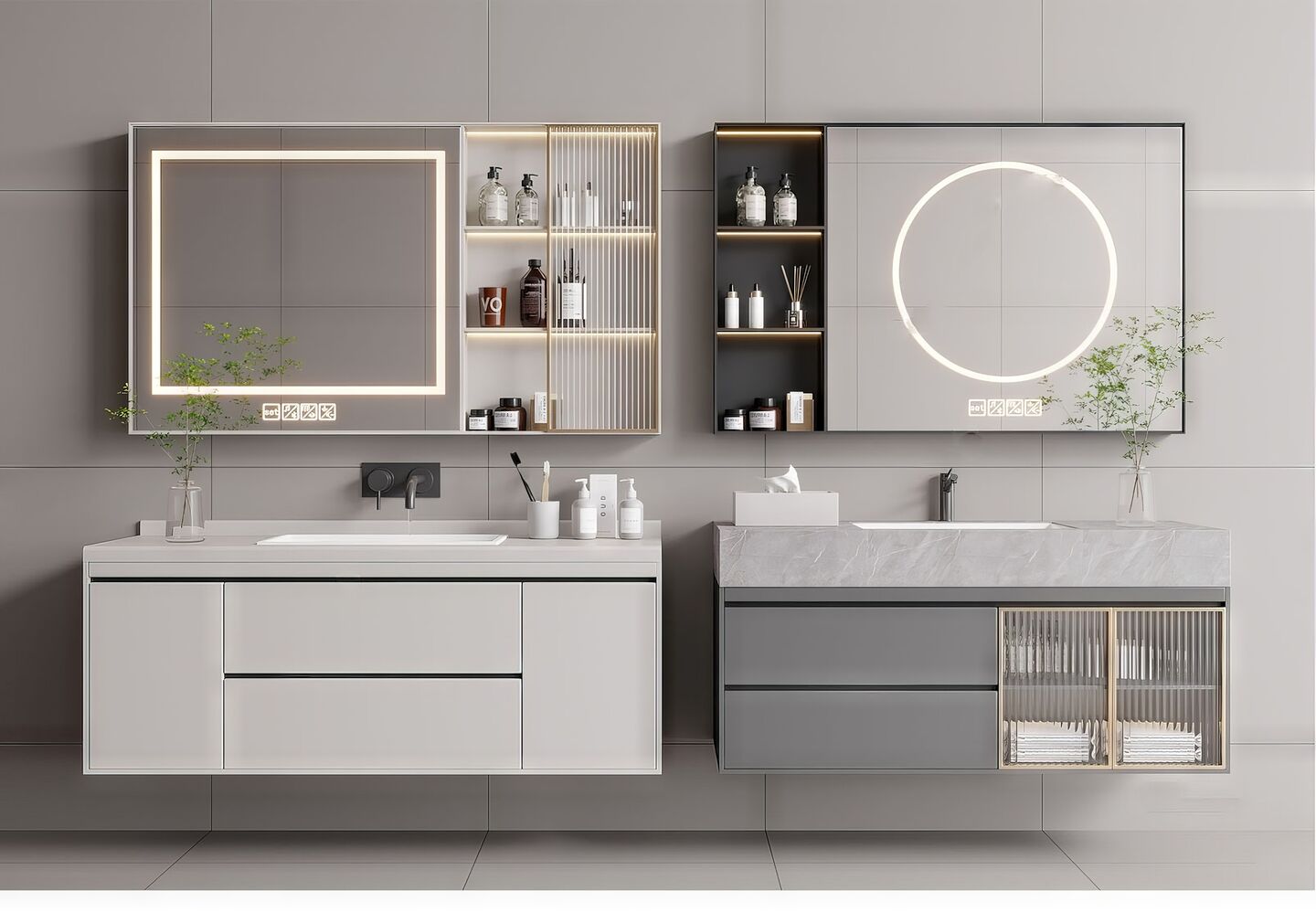 马桶_淋浴花洒_洗手盆SU模型下载-1