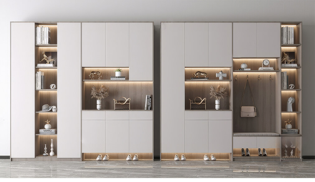 鞋柜SU模型下载-1