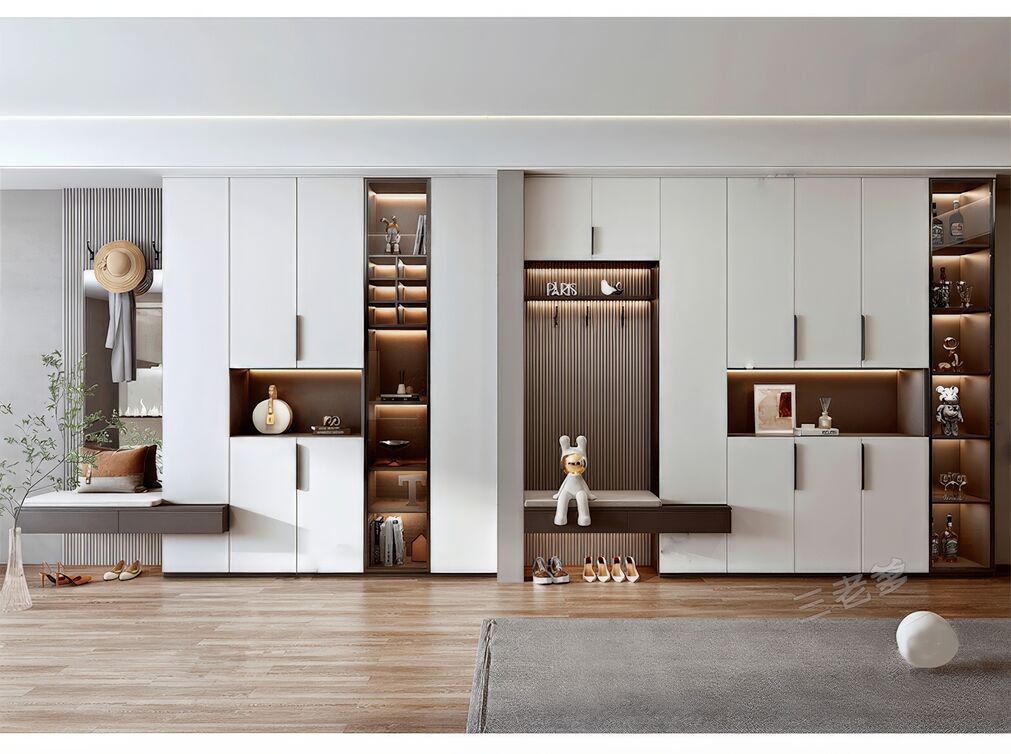 鞋柜SU模型下载-1