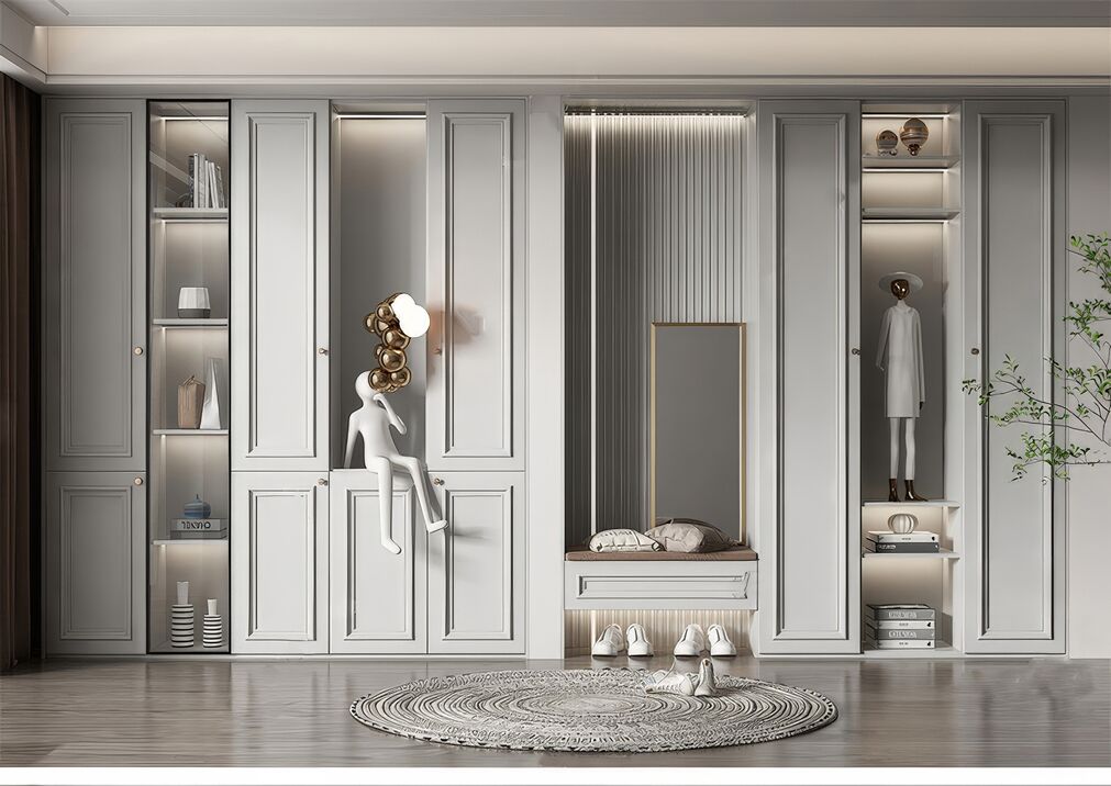 鞋柜SU模型下载-1