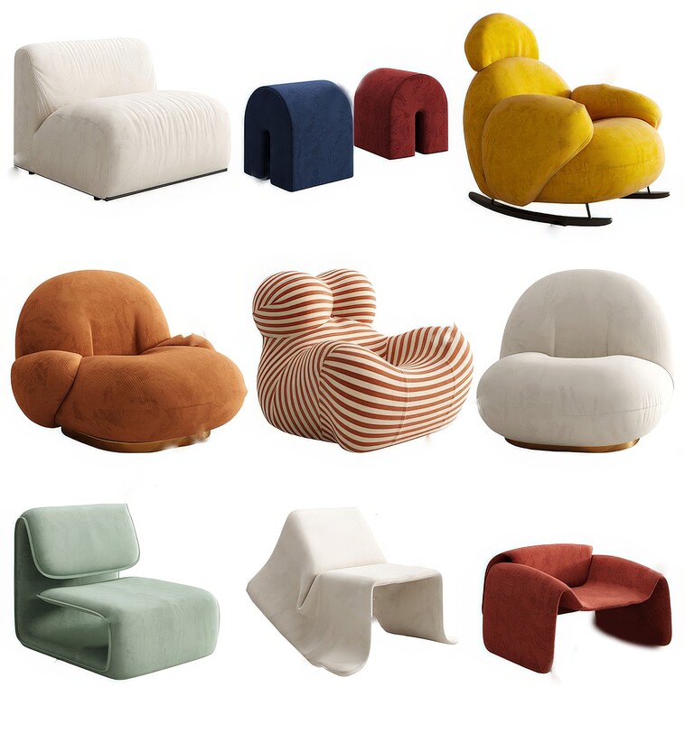 懒人沙发SU模型下载-1