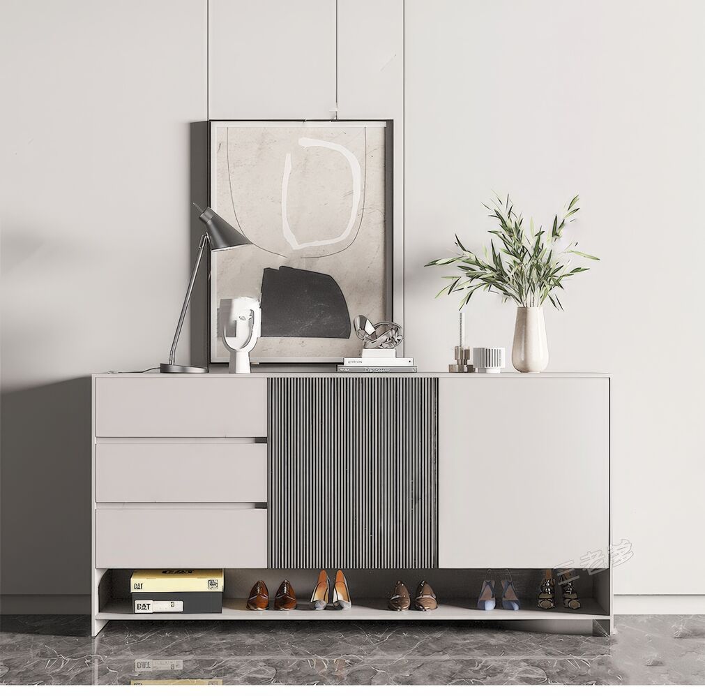 鞋柜SU模型下载-1