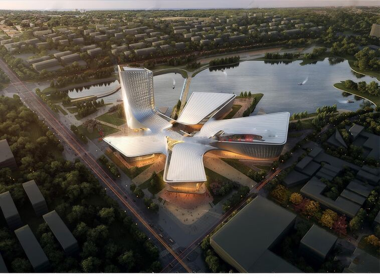 文创空间SU模型下载-2