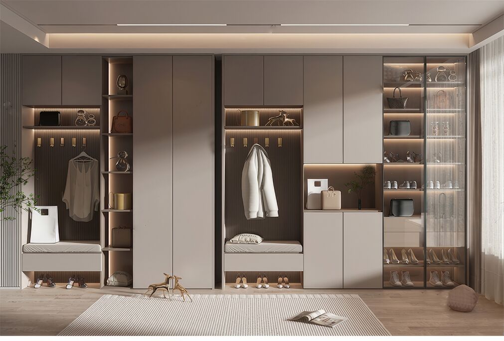 鞋柜SU模型下载-1