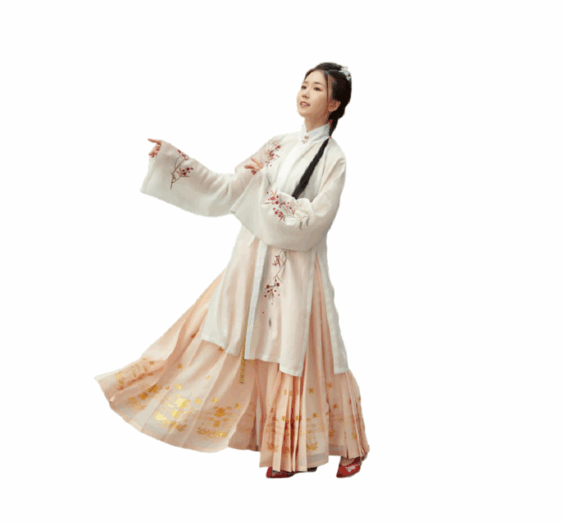 2D中式古风人物SU模型下载-1