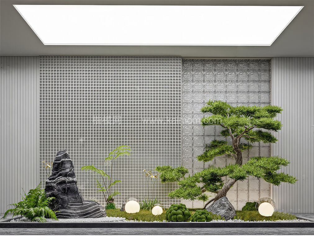 室内造景SU模型下载-1