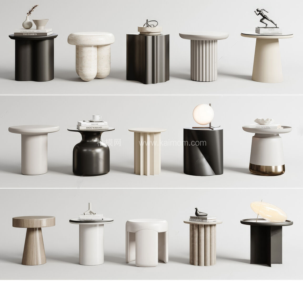 茶几SU模型下载-1