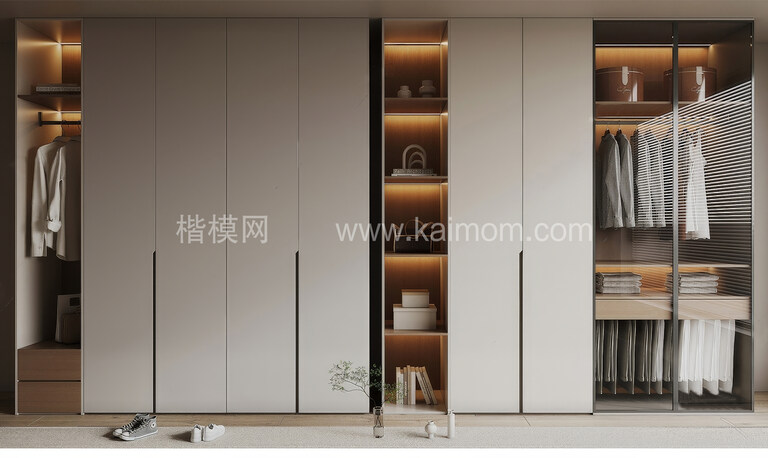 衣柜SU模型下载-1