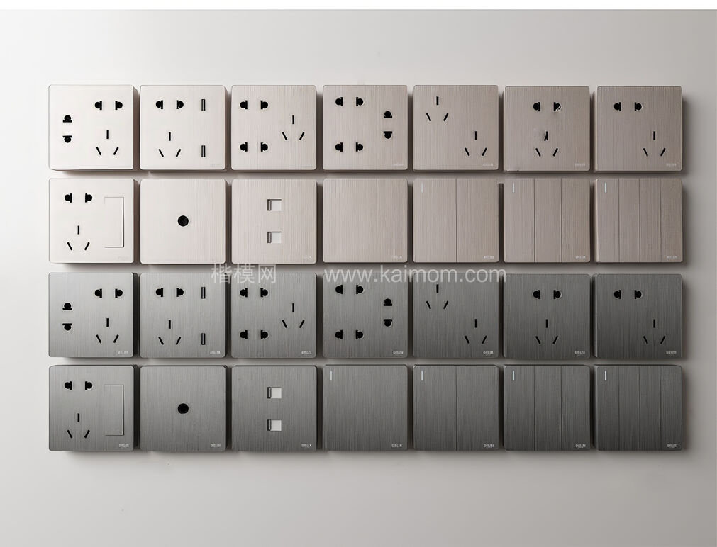 开关插座_可视对讲_电箱SU模型下载-1